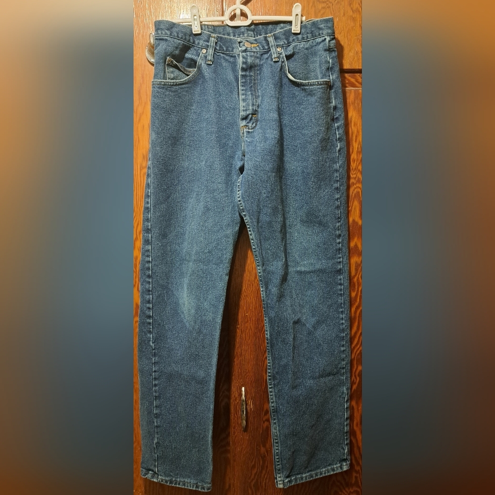 Wrangler Men's Straight Blue Jeans